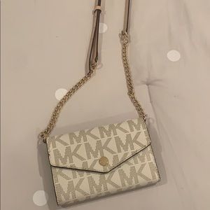 Michael Kors wallet on a chain
